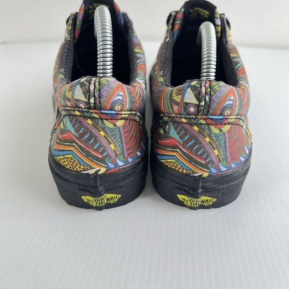 Vans Zio Ziegler Off The Wall Gallery Shoes Men 6.5 Women 8 Rare Multicolor NEW - Picture 8 of 12